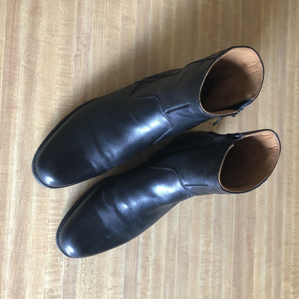 Florsheim Black Leather Boots - Size 11.5D